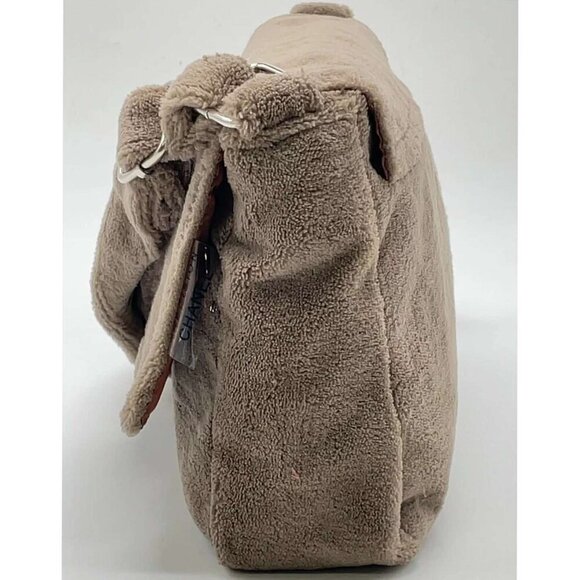 100% Authentic Chanel Precision Novelty Pile Coco Mark Beige Shoulder bag - Picture 6 of 15